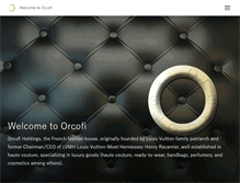 Tablet Screenshot of orcofi.com